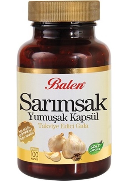 Sarımsak Yağı Yumuşak Kapsül 450 Mg 100 Kapsül