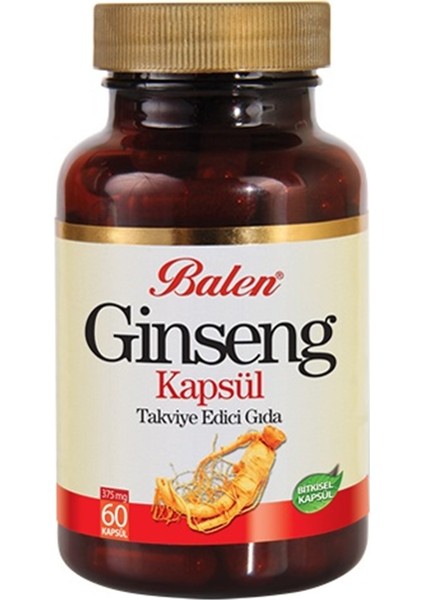Kırmızı Ginseng Kapsül 375 Mg 60 Kapsül