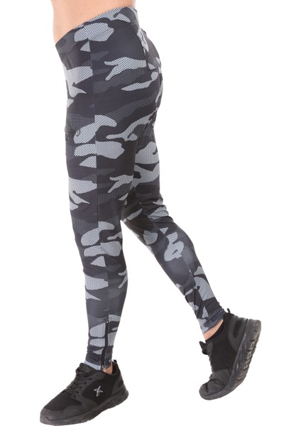 Kamuflaj Gym Fitness Tayt 1226 modelleri