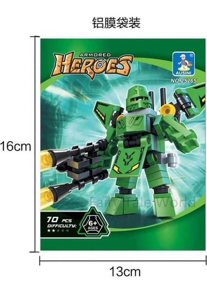 Heroes Set 70 Parça