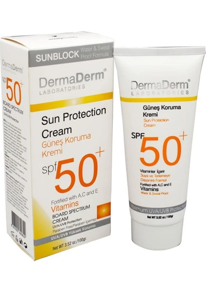 Spf 50 + Faktör Güneş Kremi Dermatolojik 100 ml