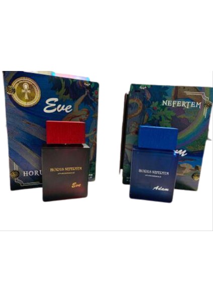Eve Adam 50ML Erkek, Kadın Parfüm Seti