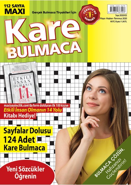 Kare Bulmaca Sayı : 2020 /2