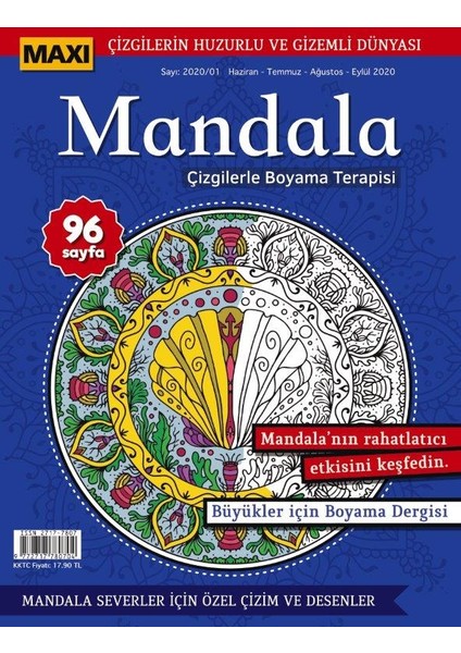 Mandala Desenlerle Boyama Terapisi 2020/01
