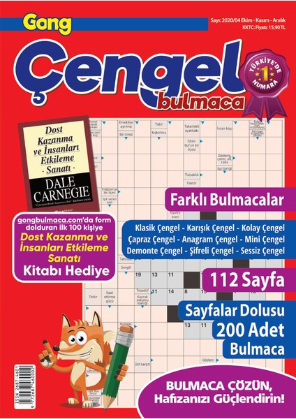 Gong Çengel Bulmaca 2020/04