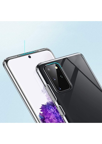 Samsung Galaxy S20 Fe Kılıf Lüx Silikon Kılıf + Tam Kaplayan 5D Cam Ekran Koruyucu Şeffaf modelleri