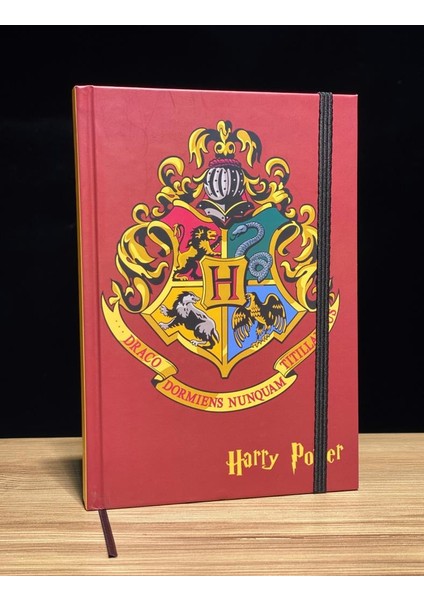 Harry Potter Hogwarts Baskılı Sert Kapaklı Ciltli Defter