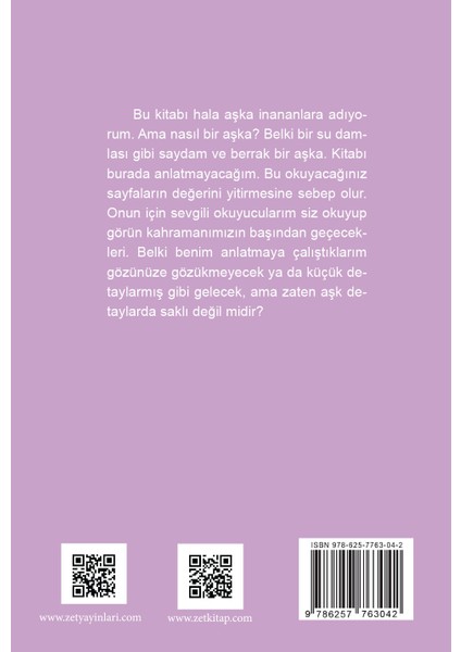 Mor Menekşe - Zeynep Şahin