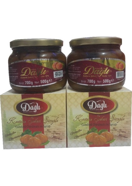 Kestane Şekeri 500 gr x 2'li