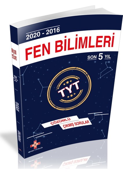 Artınet TYT Fen Bilimleri Son 5 Yıl 2016-2020 Çıkmış Sorular