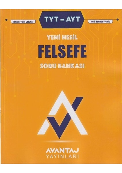 Avantaj Yayınları TYT-AYT Felsefe Soru Bankası