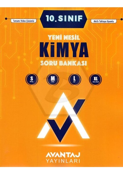 Avantaj Yayınları 10. Sınıf Kimya Soru Bankası