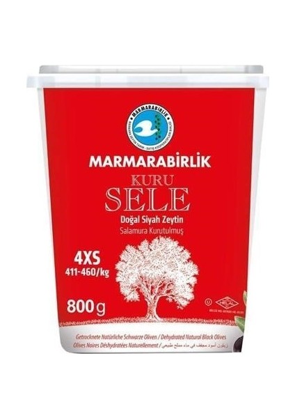 Kuru Sele Zeytin 4 Xs 800 gr fiyatları