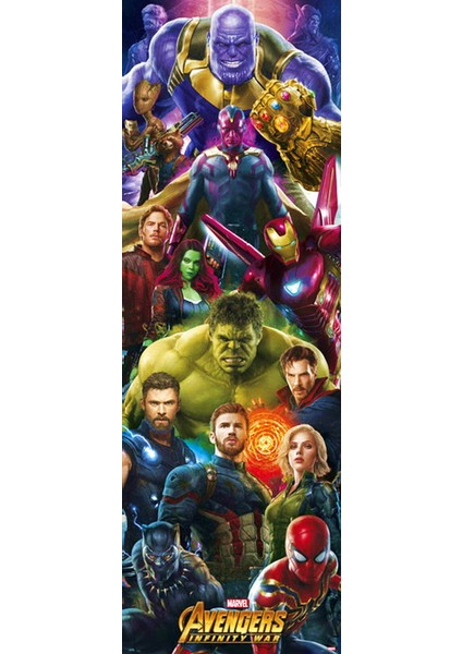 Marvel Avengers infinity War Door Poster