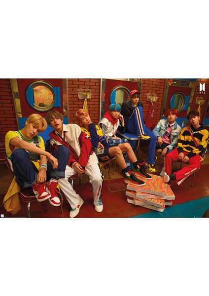 Bts Pizza Maxi Poster