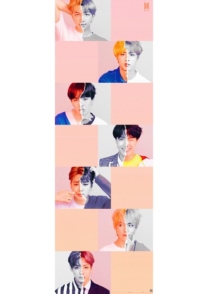 Bts Selfie Door Poster