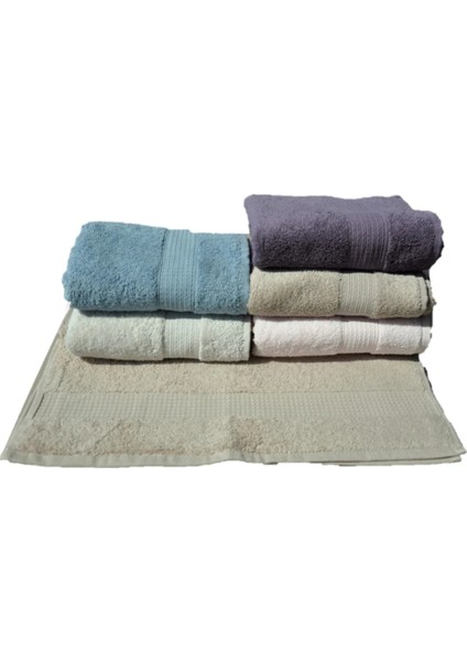 Karışık Renk El ve Yüz Havlusu 6 Adet fiyatları