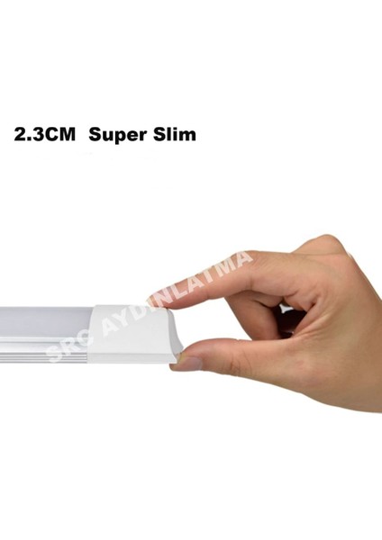 Bant Armatür 120 cm LED 40 Watt (Trafolu ) Beyaz (40 Adet) 1 Koli