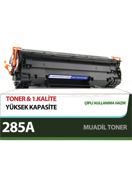 Canon LBP6000B Toner Muadil Yüksek Kapasite 2000 Sayfa Siyah