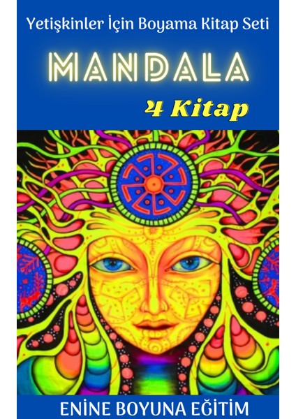 Yetişkinler İçin Boyama Kitap Seti (4 Kitap)