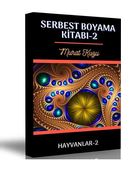 Çocuklar İçin Serbest Boyama Kitabı (Hayvanlar-2)