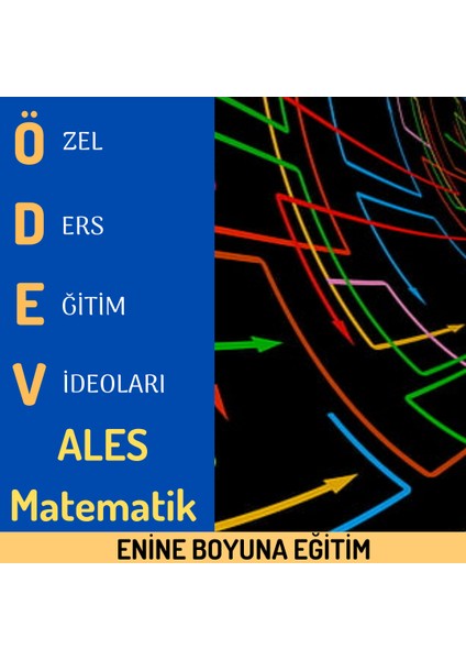 Enine Boyuna Eğitim ALES Matematik Özel Ders Eğitim Video Seti