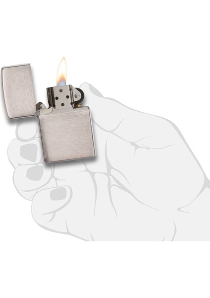 Çakmak Reg Brush Finish Chrome 200-019272