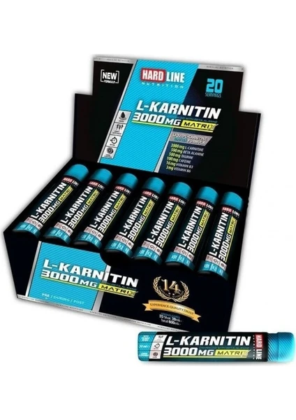 Hardlıne Thermo L Carnitine 3000 Mg Shoot  Şeftali Aromalı