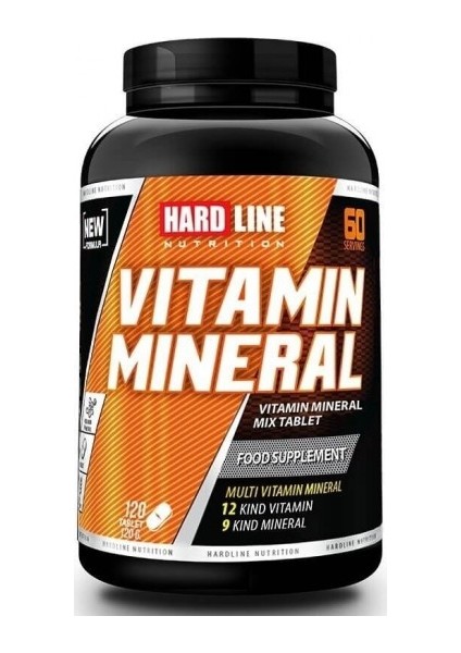 Hardlıne Vitamın 120 Tablet