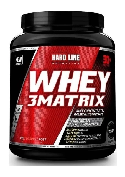 Hardlıne Whey 3matrıx 908 gr Çilek Aromalı