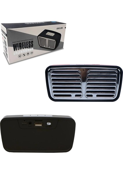 Müzik Kutusu Şarjlı Bluetooth Aux/sd/usb
