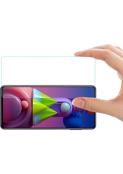 Samsung Galaxy M51 Tempered Cam Ekran Koruyucu AL-33123 Şeffaf indirimleri