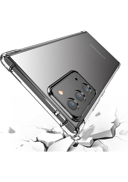 Samsung Galaxy Note 20 Anti-Drop Darbe Emici Silikon Kılıf Shockproof Kılıf AL-32985 Şeffaf fırsatları