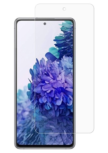 Samsung Galaxy S20 Fe Tempered Cam Ekran Koruyucu AL-33124 Şeffaf