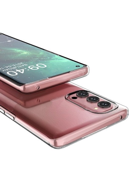 Oppo Reno 4 2.0 mm Şeffaf Silikon Kılıf Shockproof Kılıf AL-33097 Şeffaf indirimleri