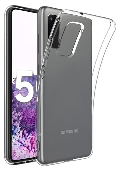 Samsung Galaxy S20- S2 Lite 2.0 mm Şeffaf Silikon Kılıf Shockproof Kılıf -> Şeffaf AL-33101 Şeffaf
