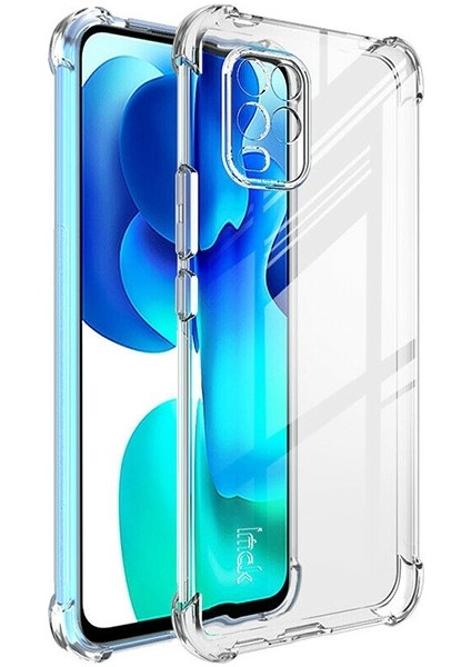 Xiaomi Mi 10 Lite Kamera Koruma Anti-Drop Silikon Kılıf Shockproof Kılıf AL-32989 Şeffaf