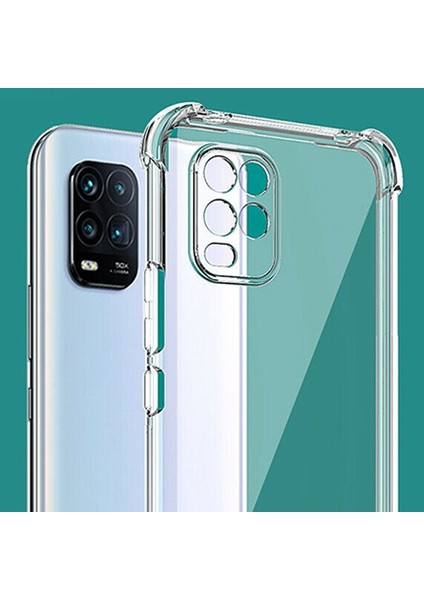 Xiaomi Mi 10 Lite Kamera Koruma Anti-Drop Silikon Kılıf Shockproof Kılıf AL-32989 Şeffaf fiyatları