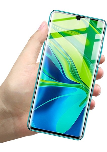 Xiaomi Mi Note 10 Pro-Note 10 Lite 3D Full Membran Nano Hidrojel Film Ekran Koruyucu Cc9 Pro AL-33236 Şeffaf