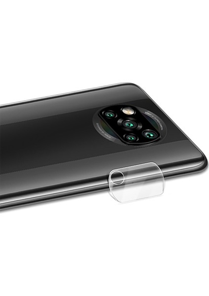Xiaomi Poco X3 Tempered Cam Kamera Koruyucu AL-33133 Şeffaf fiyatları