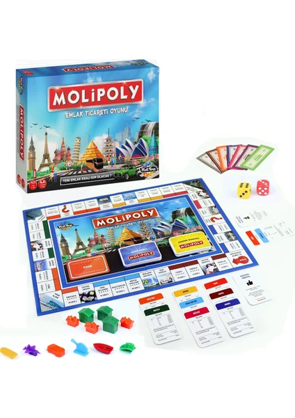 Moli Toys Molipoly Emlak Ticareti Oyunu