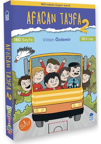 Afacan Tayfa 2 – 1. Sınıf Okuma Seti (10 Kitap) - Vildan Özdemir