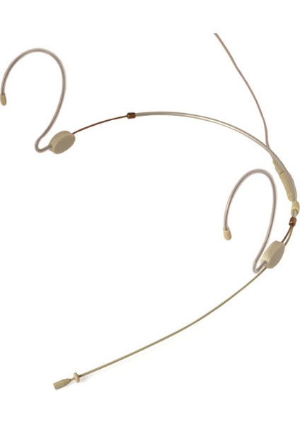 VT701MKII Çift Kulak Bej Headworn Mikrofon TA5F Konnektörlü