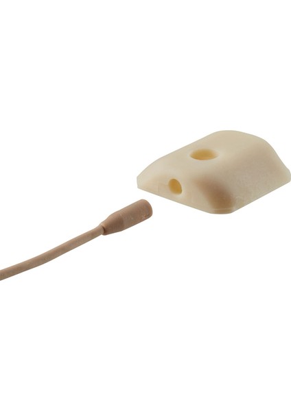 VT403 H/o Ultra Minyatür Bej Yaka Mikrofonu Hirose 4 Pin Konnektörlü
