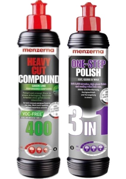 2 Li Set 250 ml 400GREEN-3 In 1 One Step
