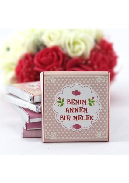 Canım Annem Yazılı Madlen Çikolata Hediyelik modelleri