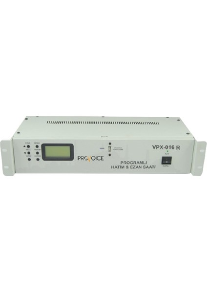 VPX-016R Ezan Ve Hatim Okuma Cihazı (Rack Tipi)