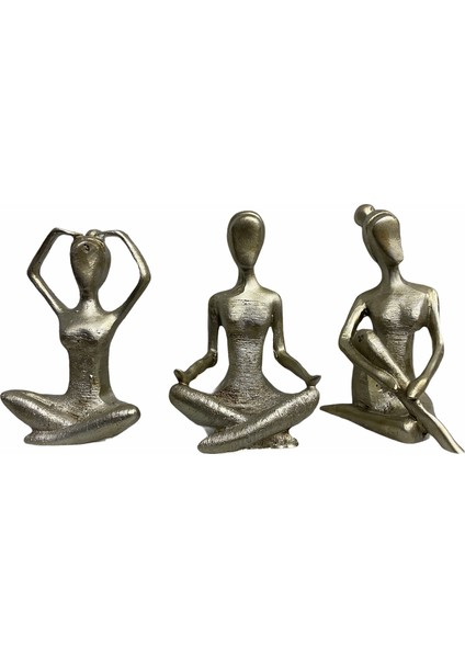Üçlü Yoga Biblo Gümüş