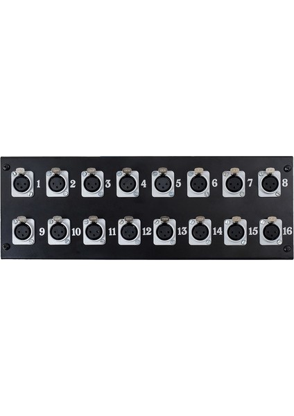 PC16 16 Kanal Multicore Kablolu Hazır Stage Box 10Mt