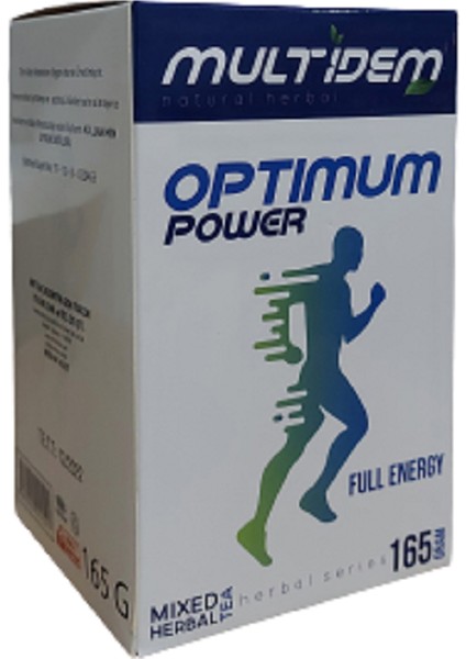 Optimum Power Herbal Tea (Erkek) 165 gr